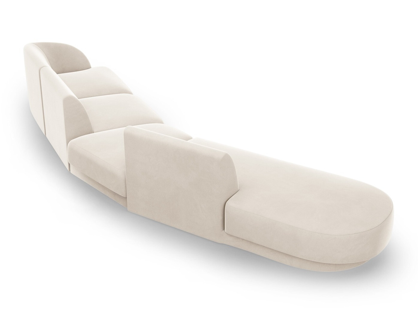 Modulinis minkštas kampas Tivlomi 123 (Bluvel 22)