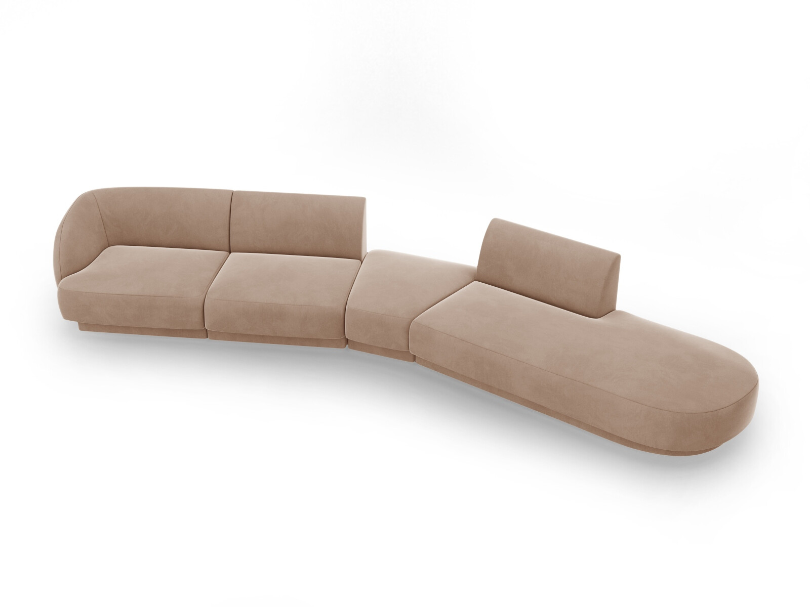 Modulinis minkštas kampas Tivlomi 123 (Bluvel 40)