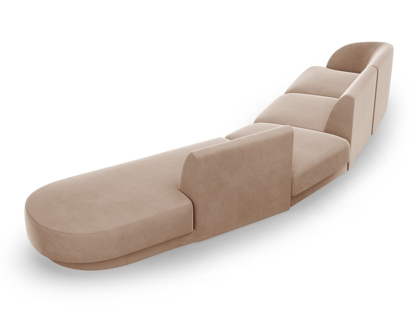 Modulinis minkštas kampas Tivlomi 123 (Bluvel 40)