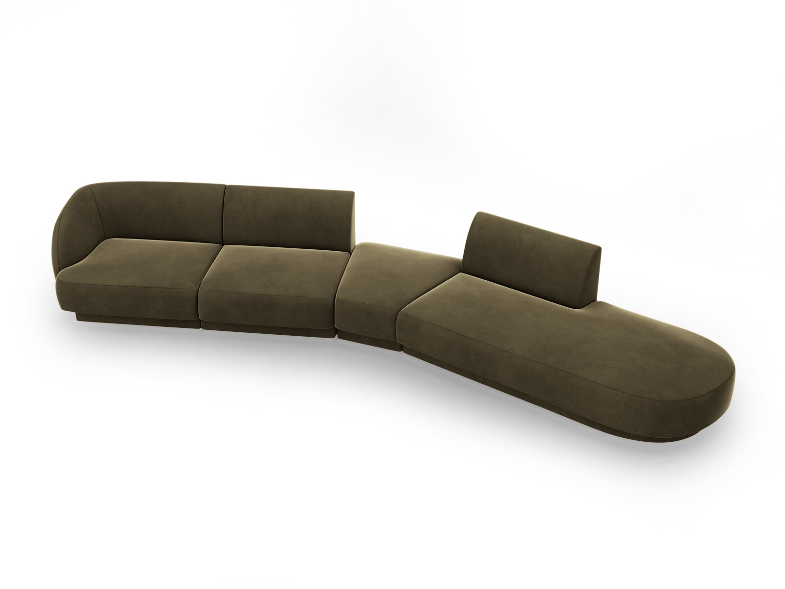 Modulinis minkštas kampas Tivlomi 123 (Bluvel 77)