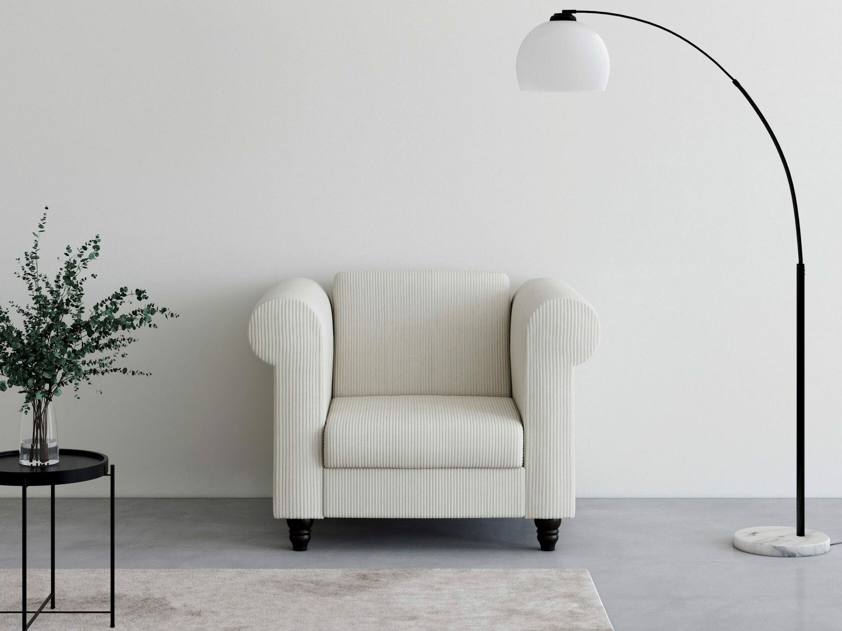 Fotelis Tulsa 675 (Kreminė)