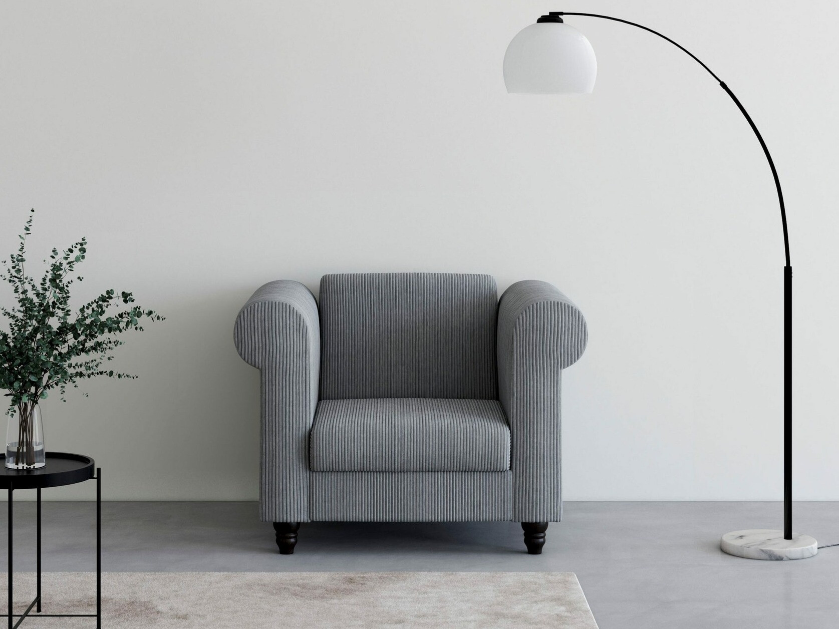 Fotelis Tulsa 675 (Pilka)