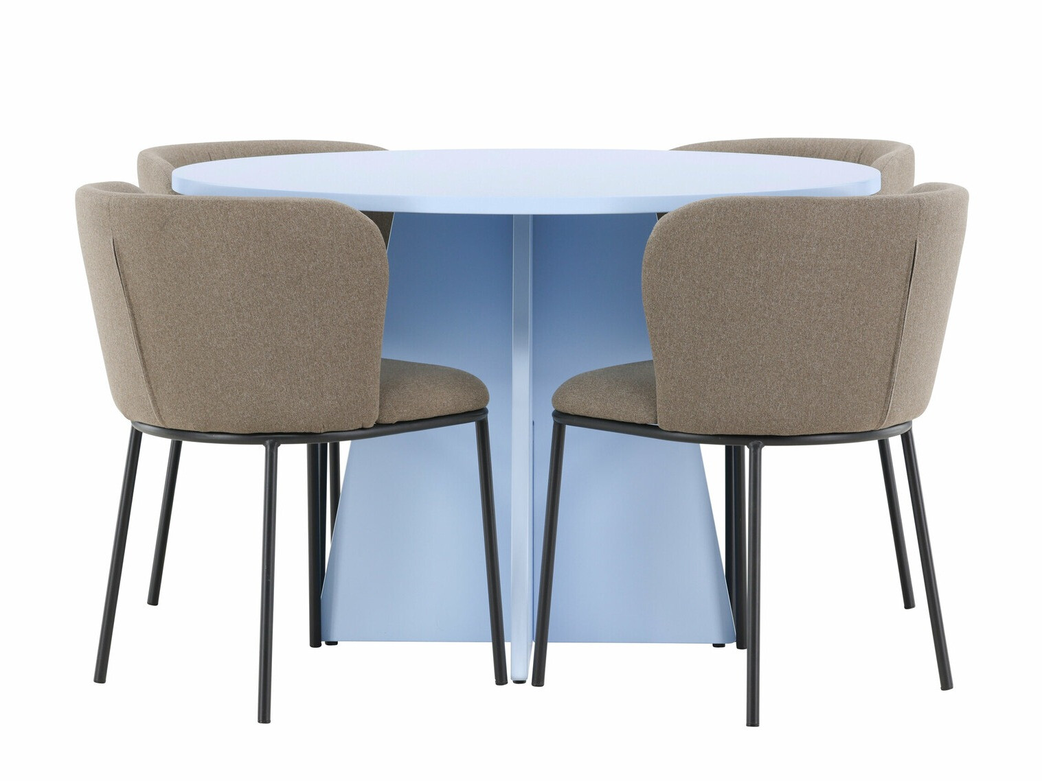 Valgomojo komplektas Dallas 4746 (Ruda)