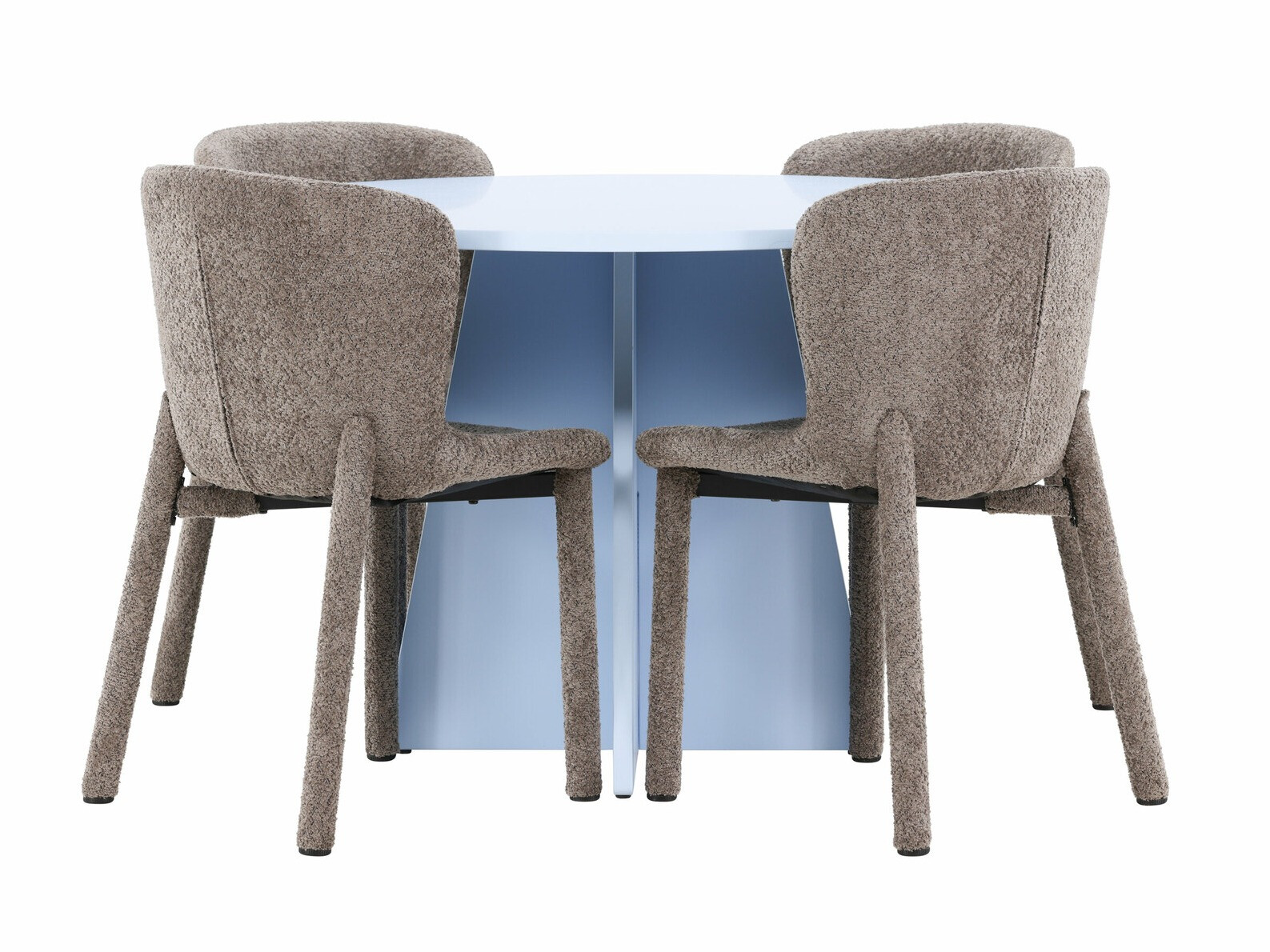 Valgomojo komplektas Dallas 4747 (Ruda)