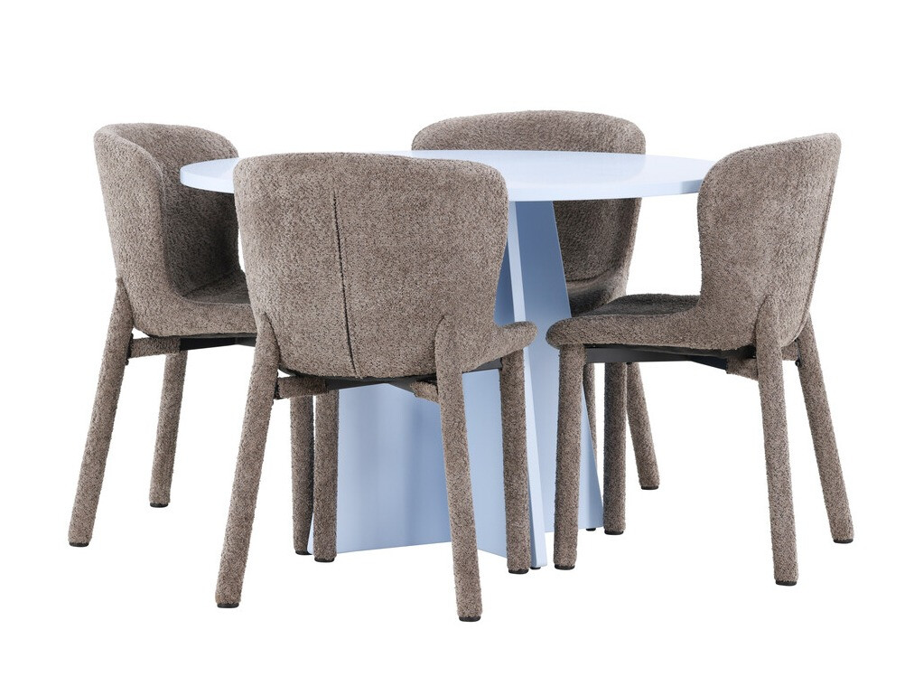 Valgomojo komplektas Dallas 4747 (Ruda)