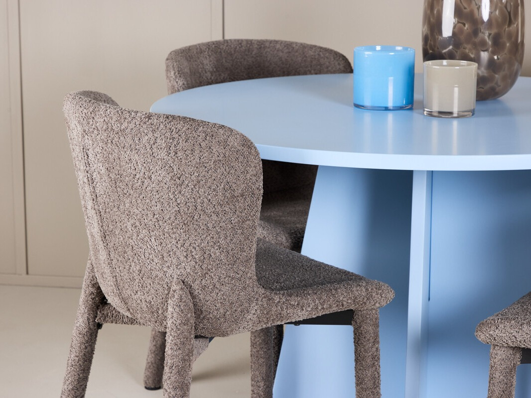 Valgomojo komplektas Dallas 4747 (Ruda)