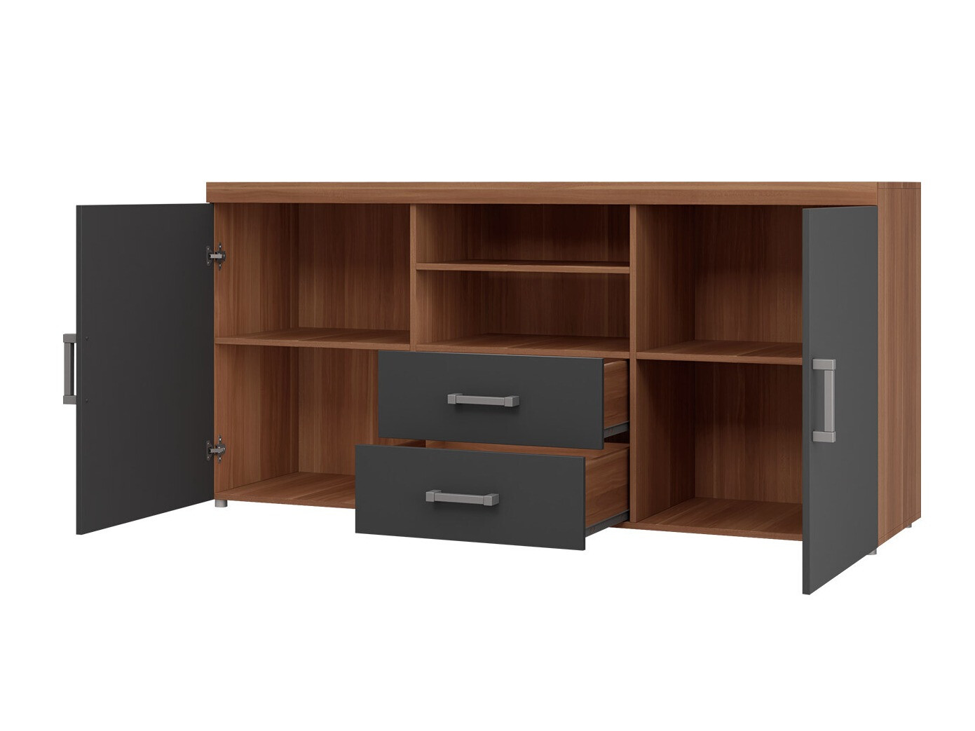 Svetainės komplektas Cormiru 109 (Slyva + grafitas)