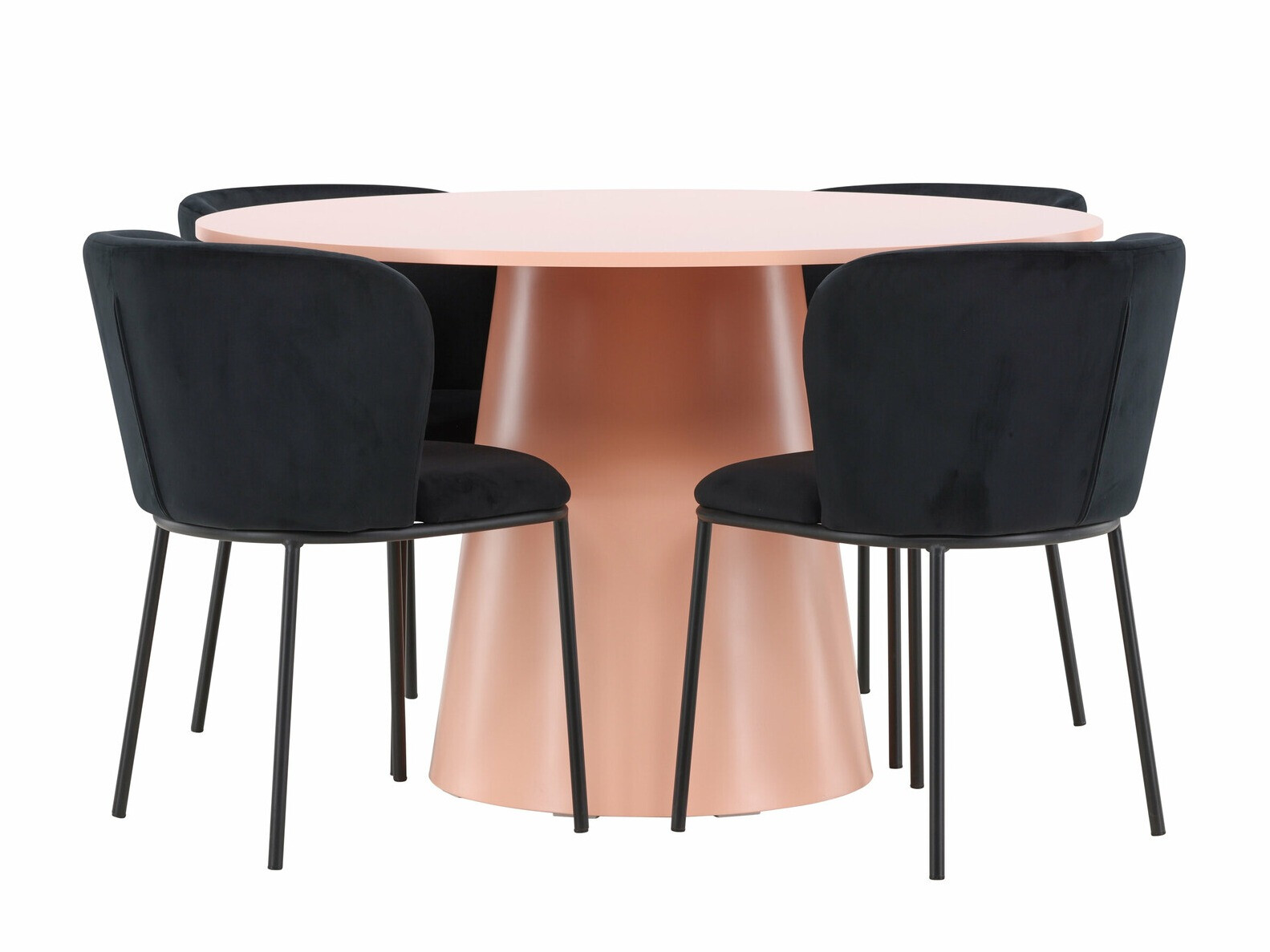 Valgomojo komplektas Dallas 4750 (Juoda)