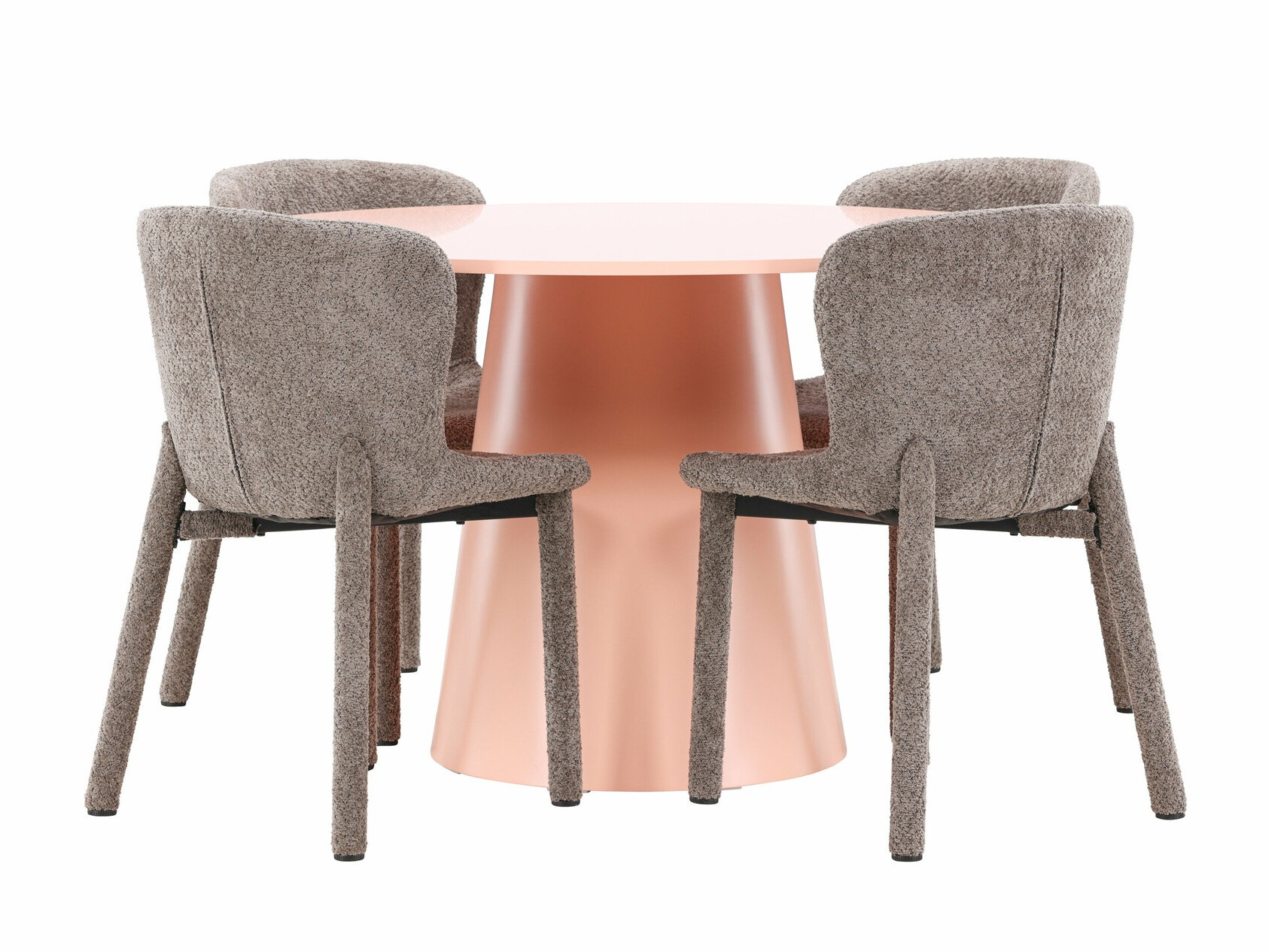 Valgomojo komplektas Dallas 4751 (Ruda)