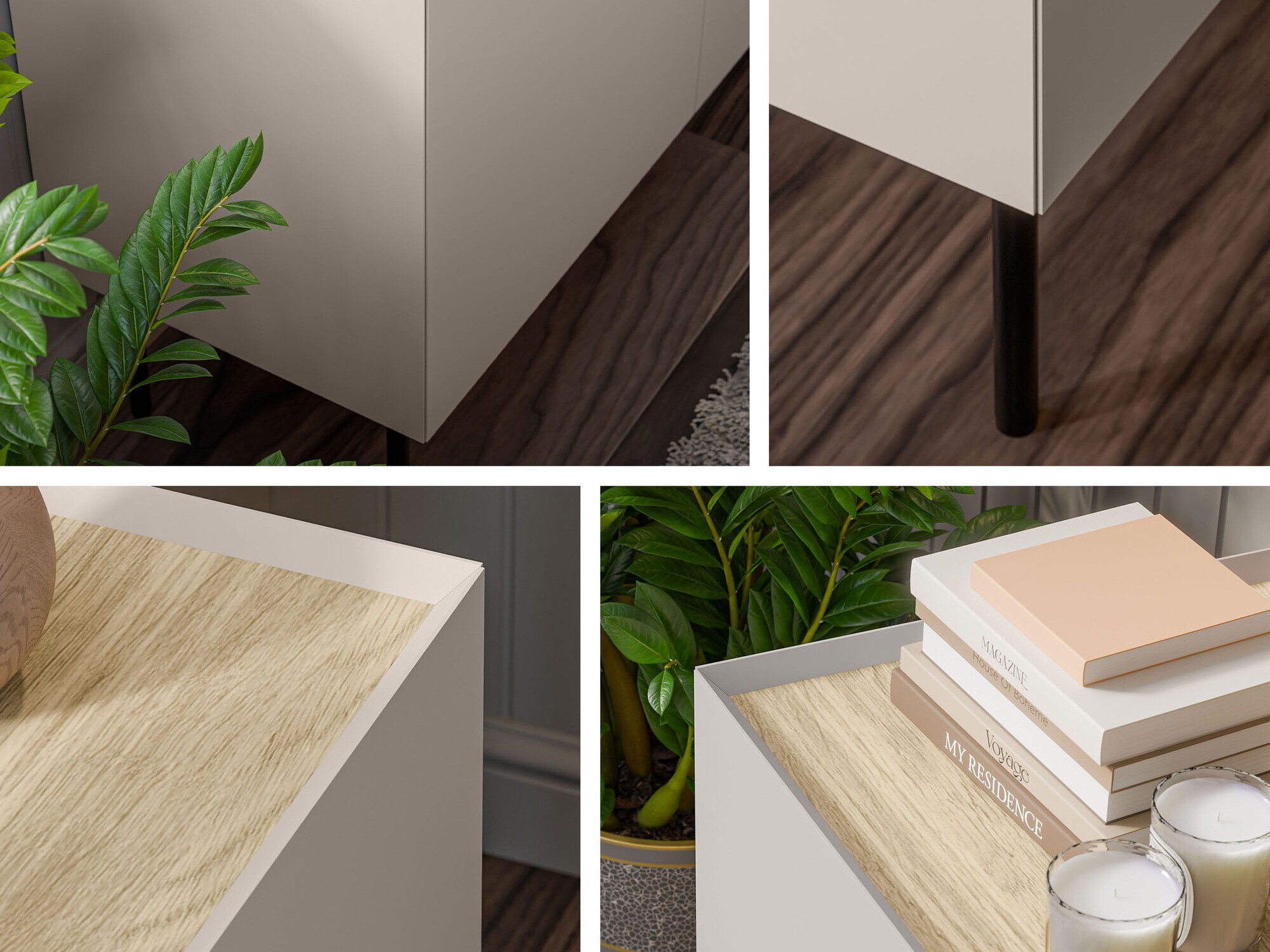 Spintelė Melbela 105 (Kašmyras + Ąžuolas)