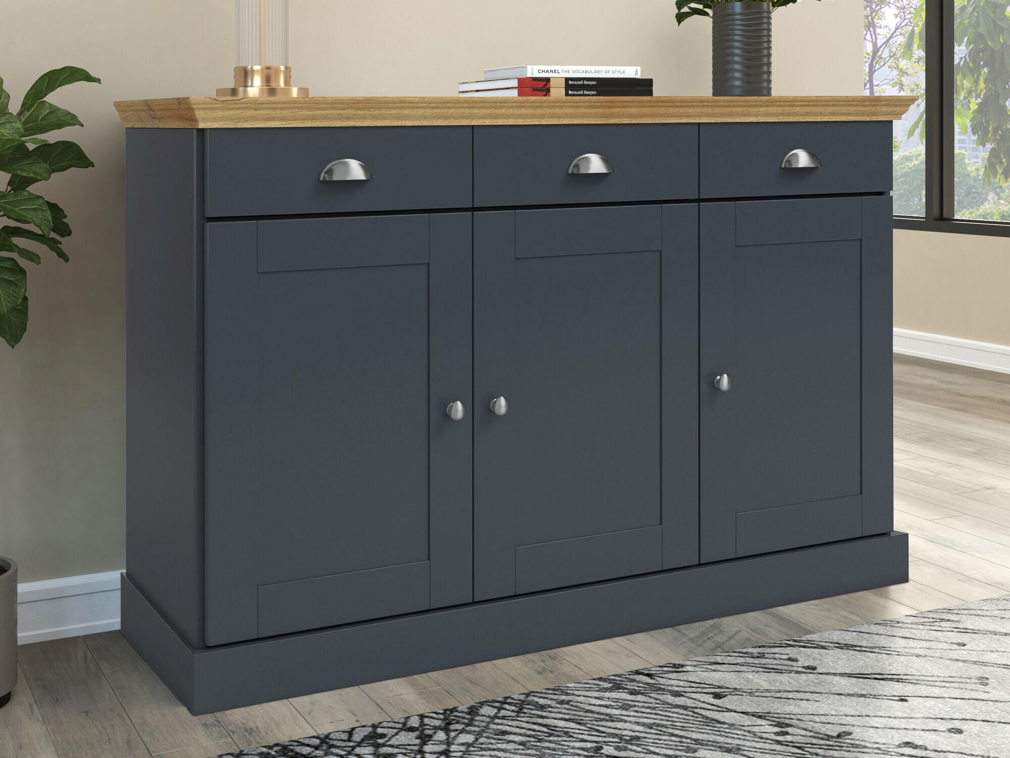 Komoda Salfelo 103 (Antracitas)