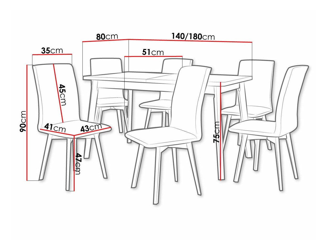 Valgomojo komplektas Victorville 291 (Grandson ąžuolas + Balta)