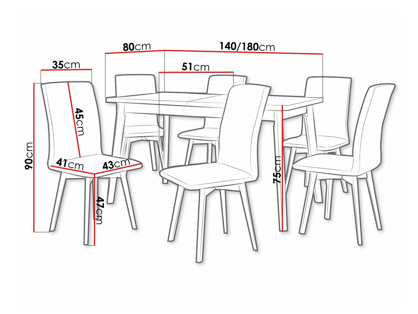 Valgomojo komplektas Victorville 292 (Sonomos ąžuolas + Juoda)