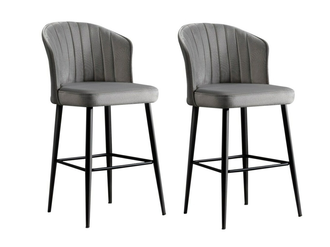 Baro kėdžių komplektas Kailua 2215 (Pilka)