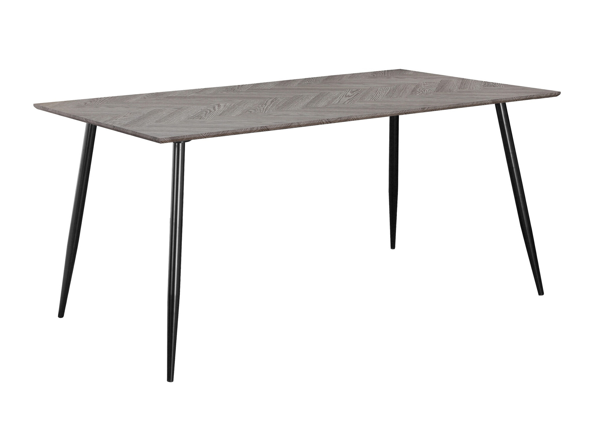 Stalas Denton 762 (Tamsus ąžuolas + Juoda)