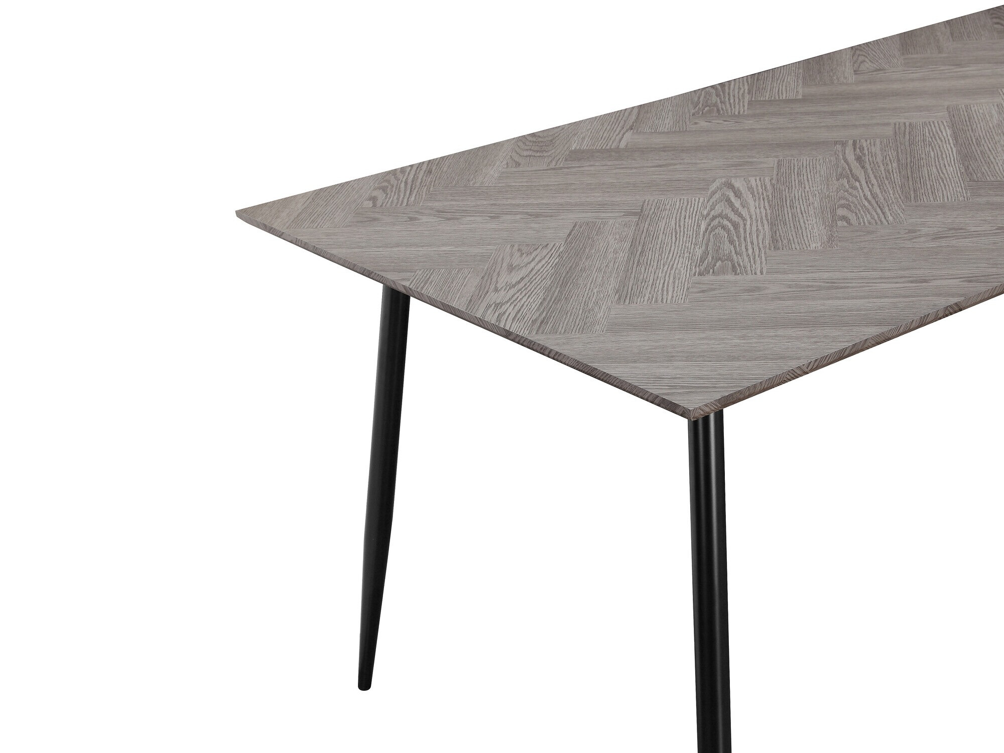 Stalas Denton 762 (Tamsus ąžuolas + Juoda)