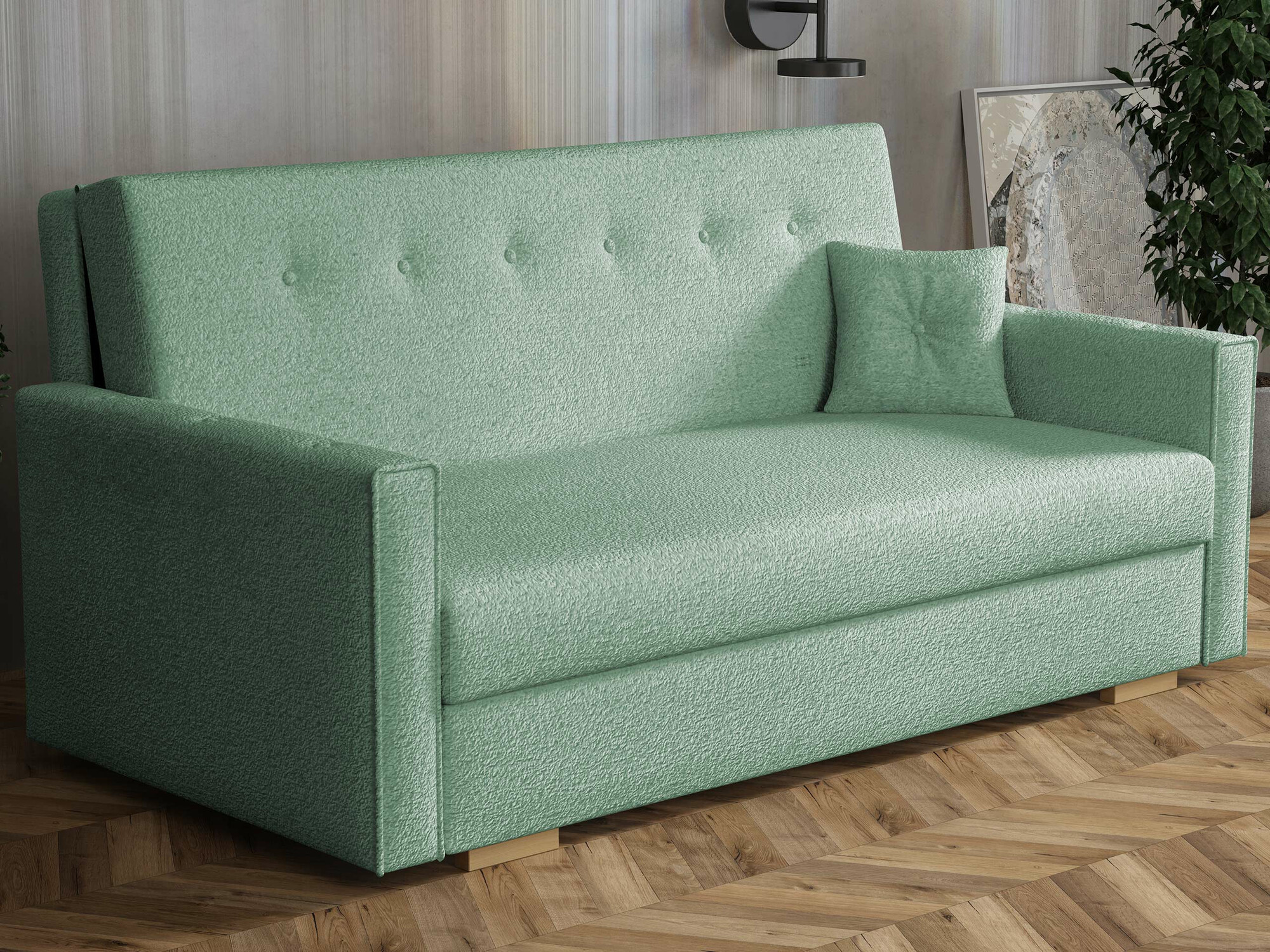Sofa lova Caelrin IV (Coral 55)