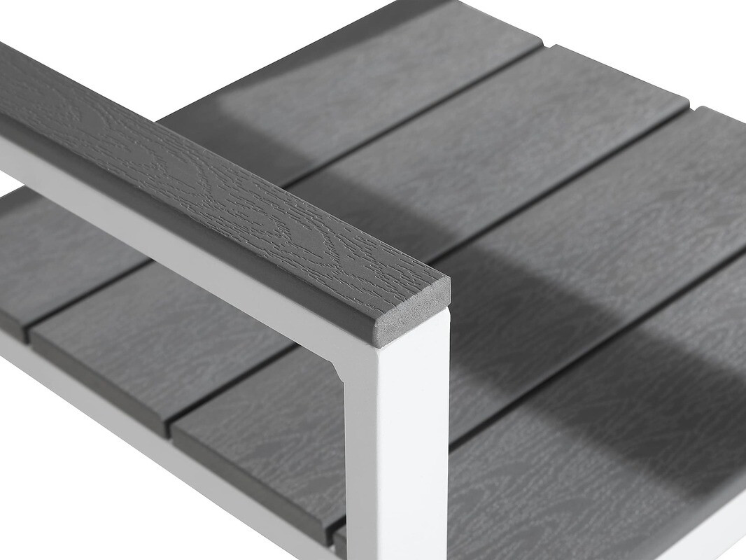 Stalo ir kėdžių komplektas Comfort Garden 1415 (Pilka)