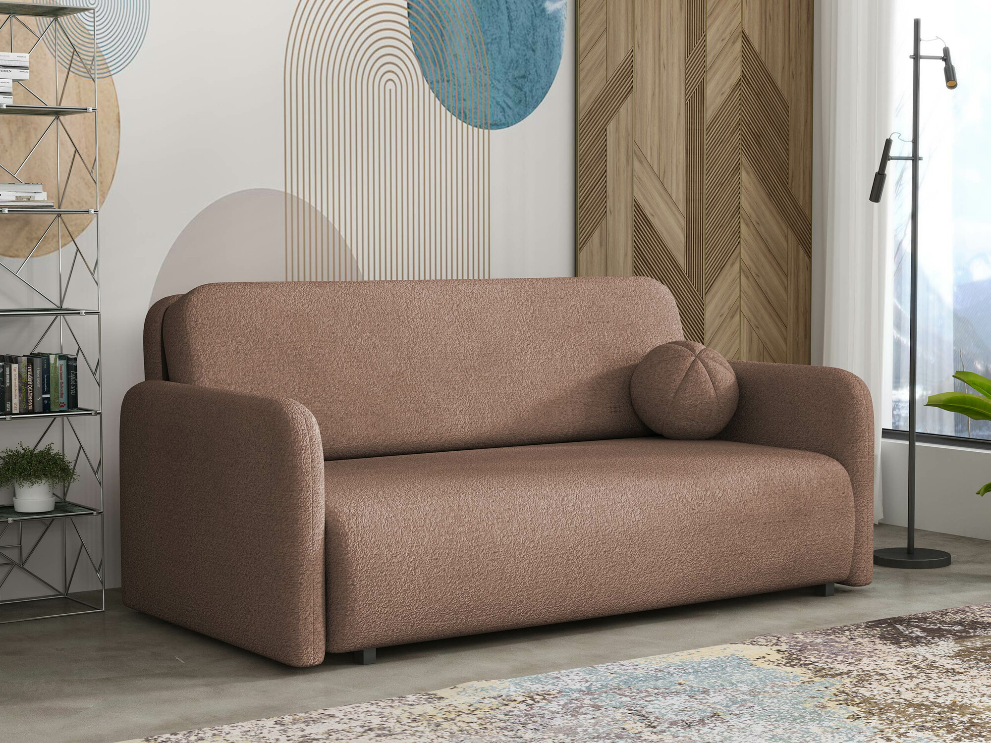 Sofa lova Poetal IV (Coral 45)