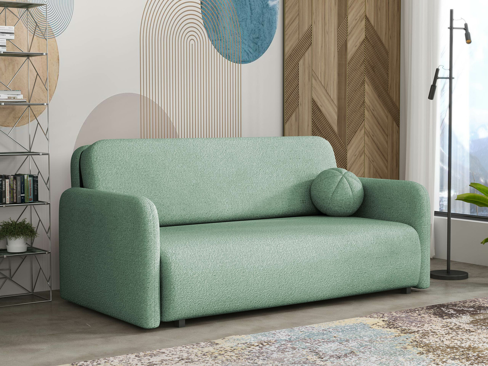Sofa lova Poetal IV (Coral 55)