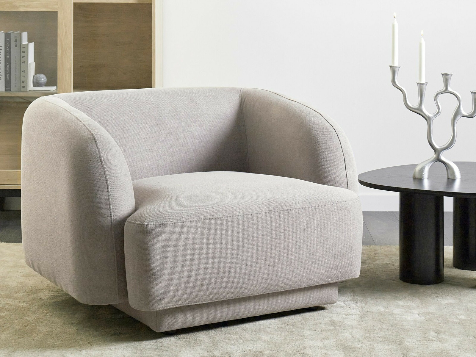 Fotelis Berwyn 2542 (Pilka)