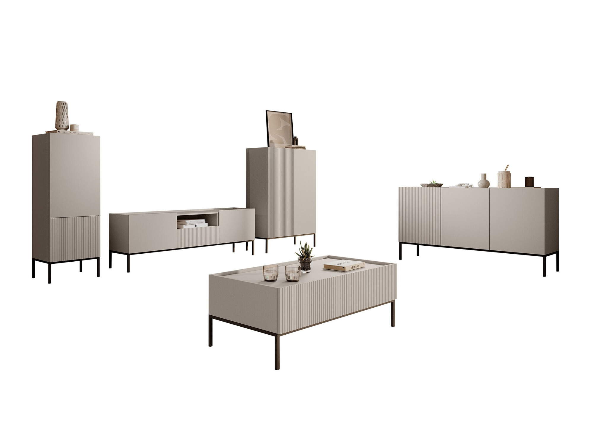 Svetainės komplektas Lunole 110 (Kašmyras)