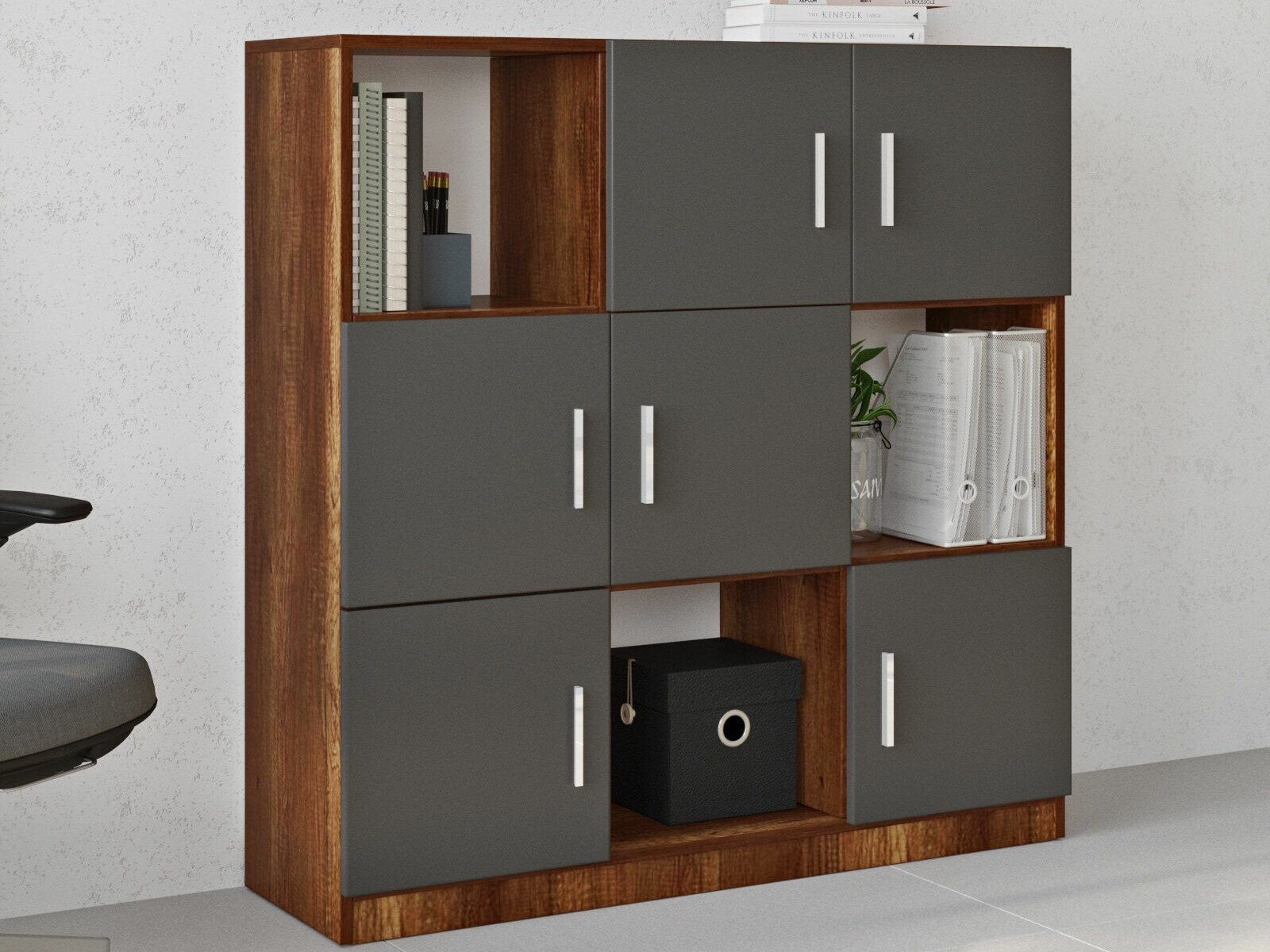 Spintelė Kailua 2422 (Antracitas + Graikinis riešutas)