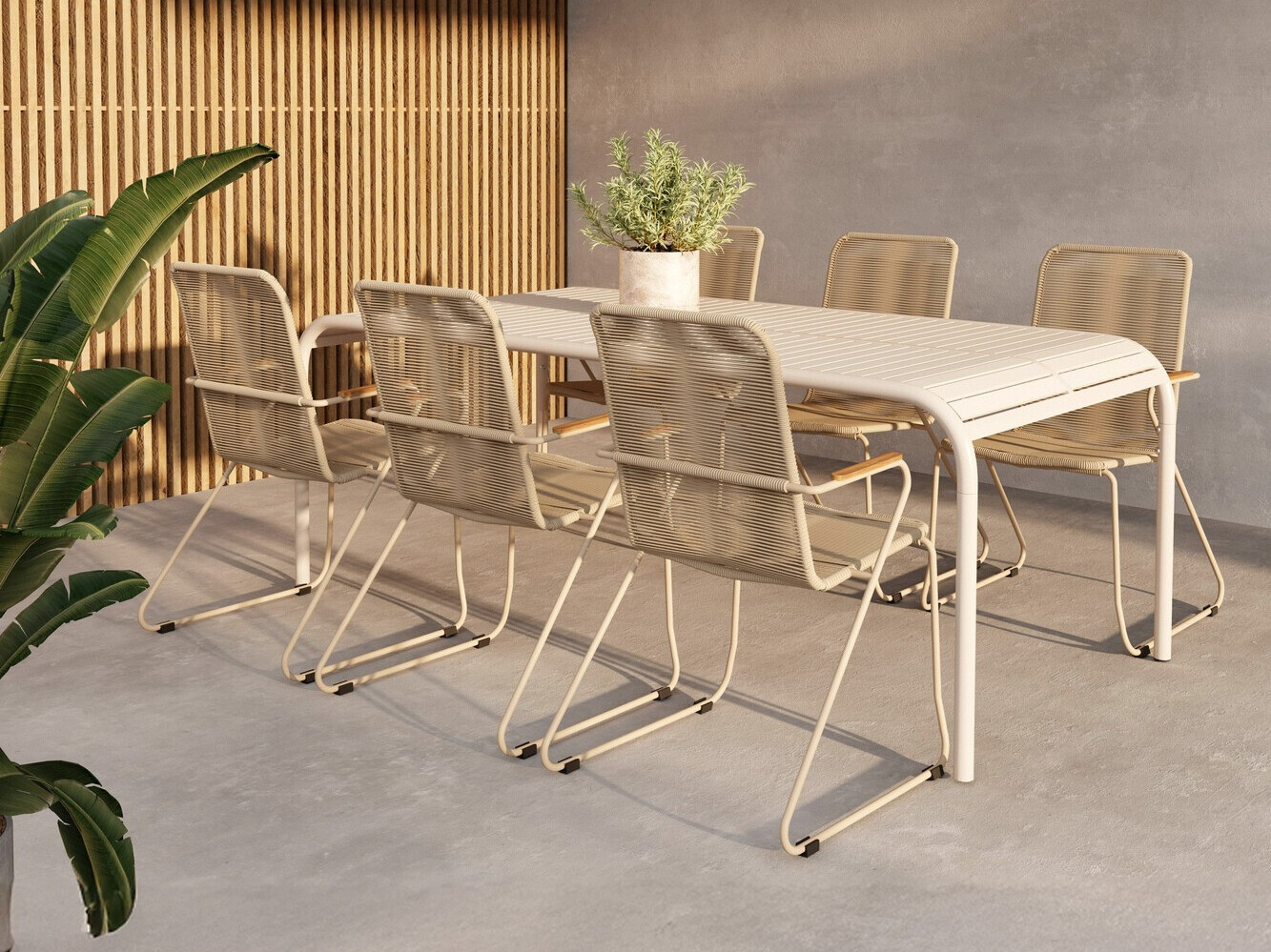 Lauko stalas Dallas 4771 (Smėlinė)