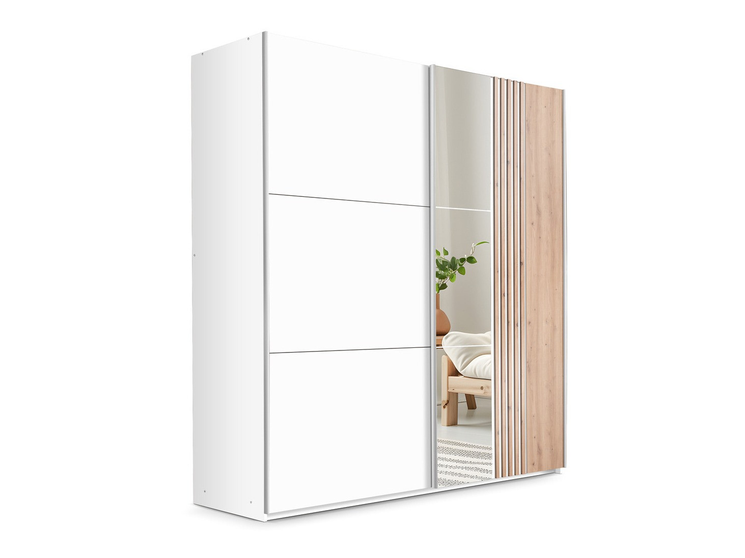 Spinta Honolulu 253 (Balta + Votan ąžuolas)