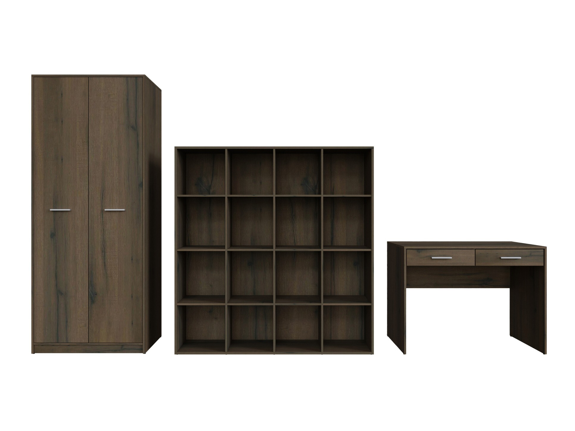 Namų biuro komplektas Novsore 166 (Tamsus ąžuolas)