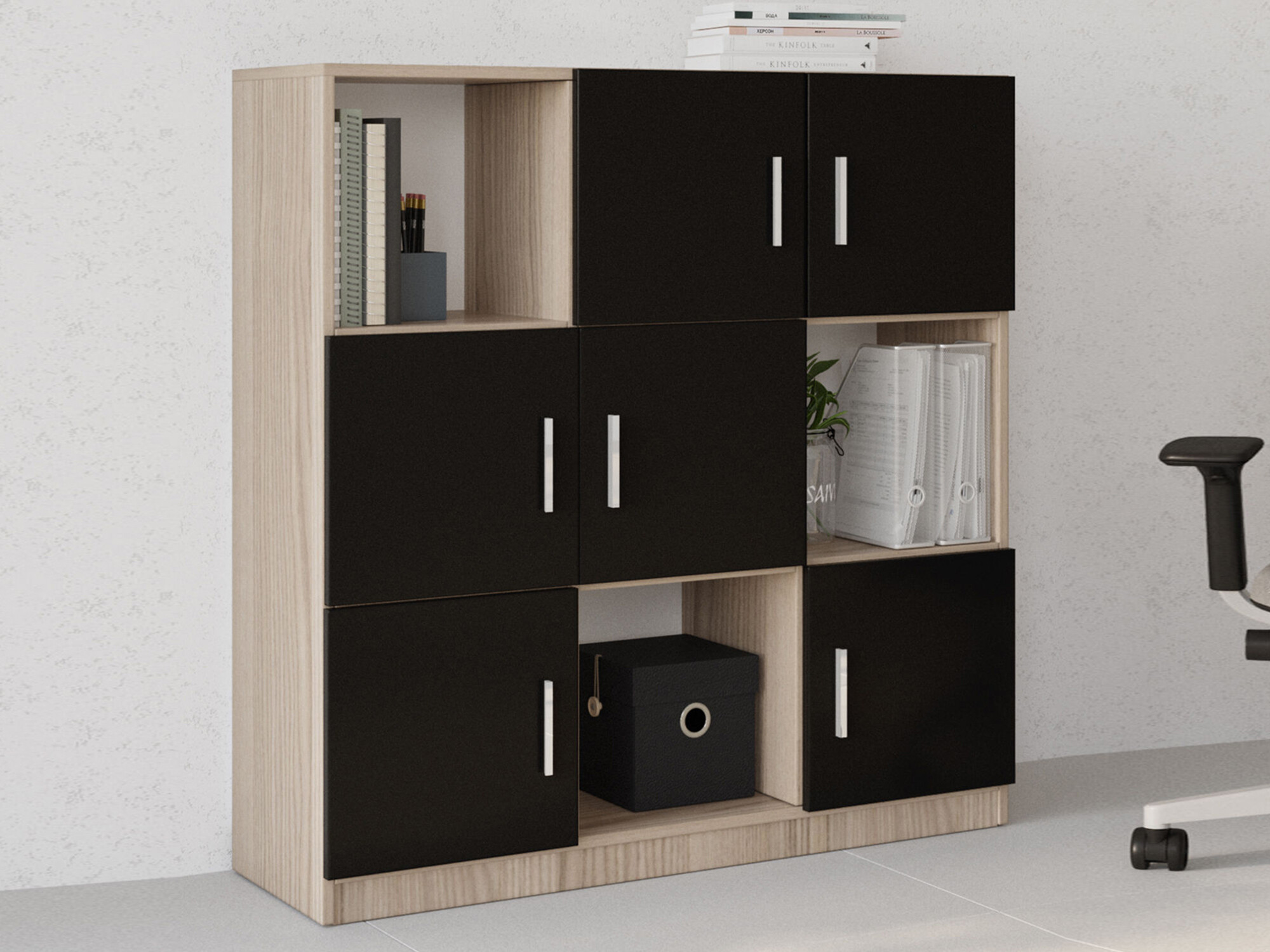 Spintelė Kailua 2422 (Juoda + Ąžuolas)