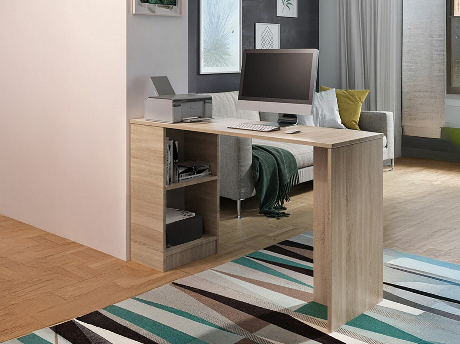 Darbo stalas Dover 113 (Sonomos ąžuolas)