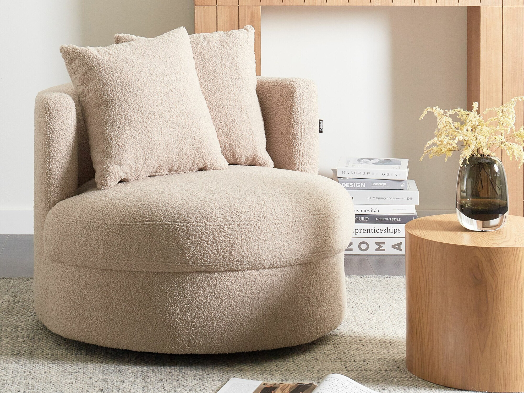 Fotelis Berwyn 1420 (Šviesi ruda)