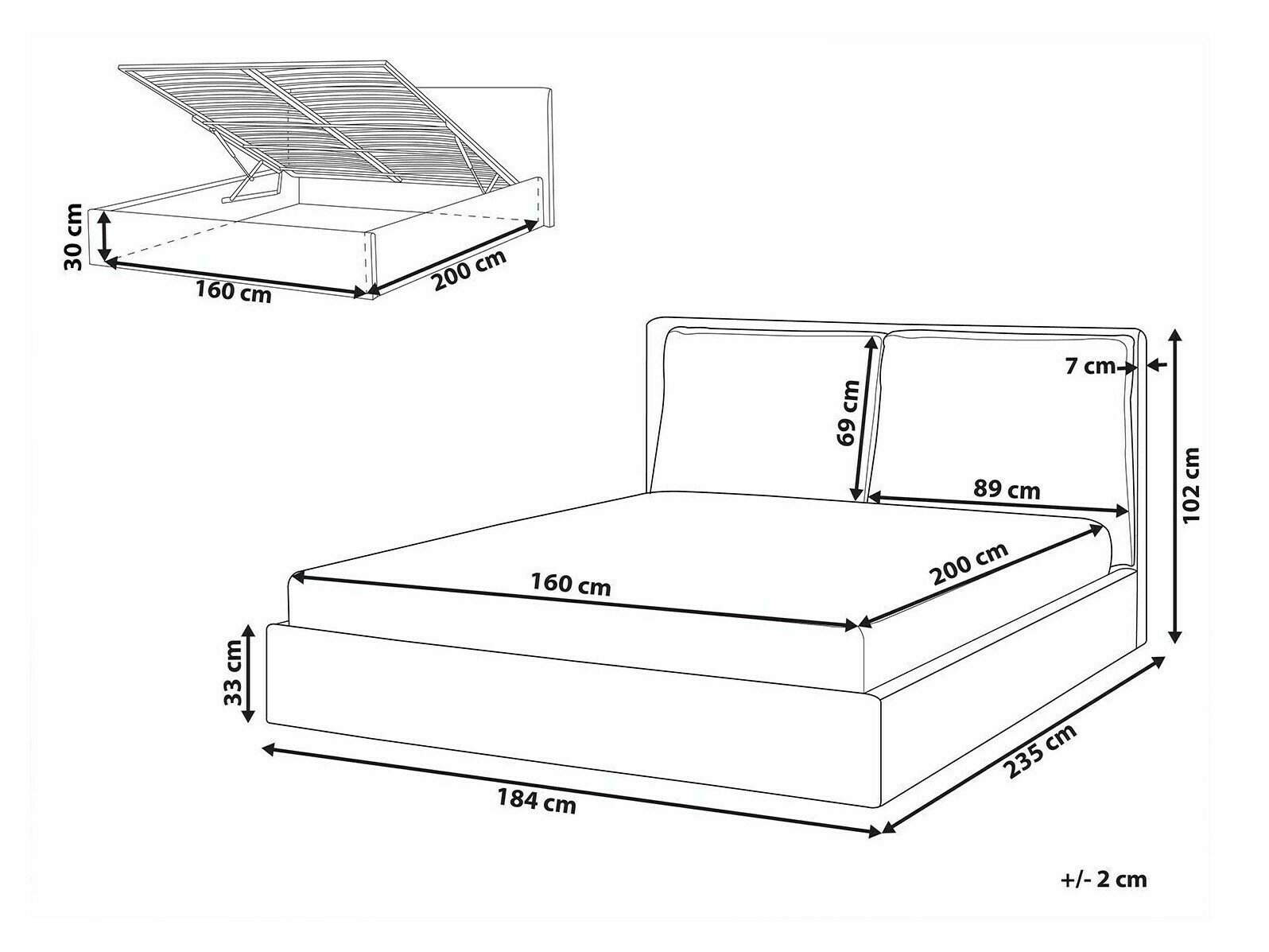 Lova Berwyn 534 (Šviesi ruda)