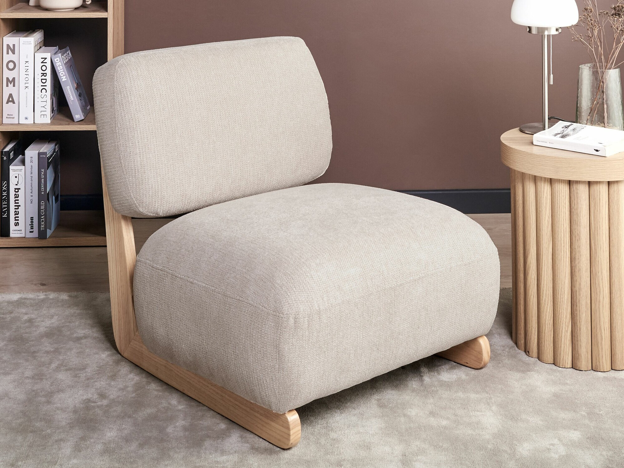 Fotelis Berwyn 2572 (Smėlinė)