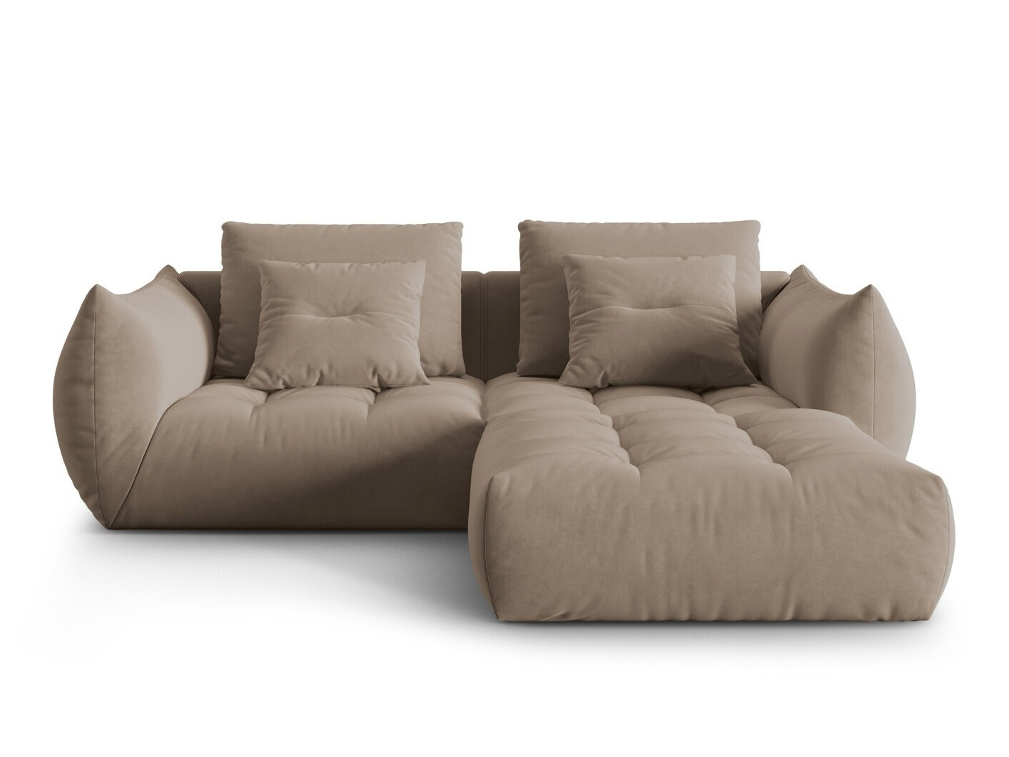 Modulinis minkštas kampas Benorli 102 (Casino Taupe)