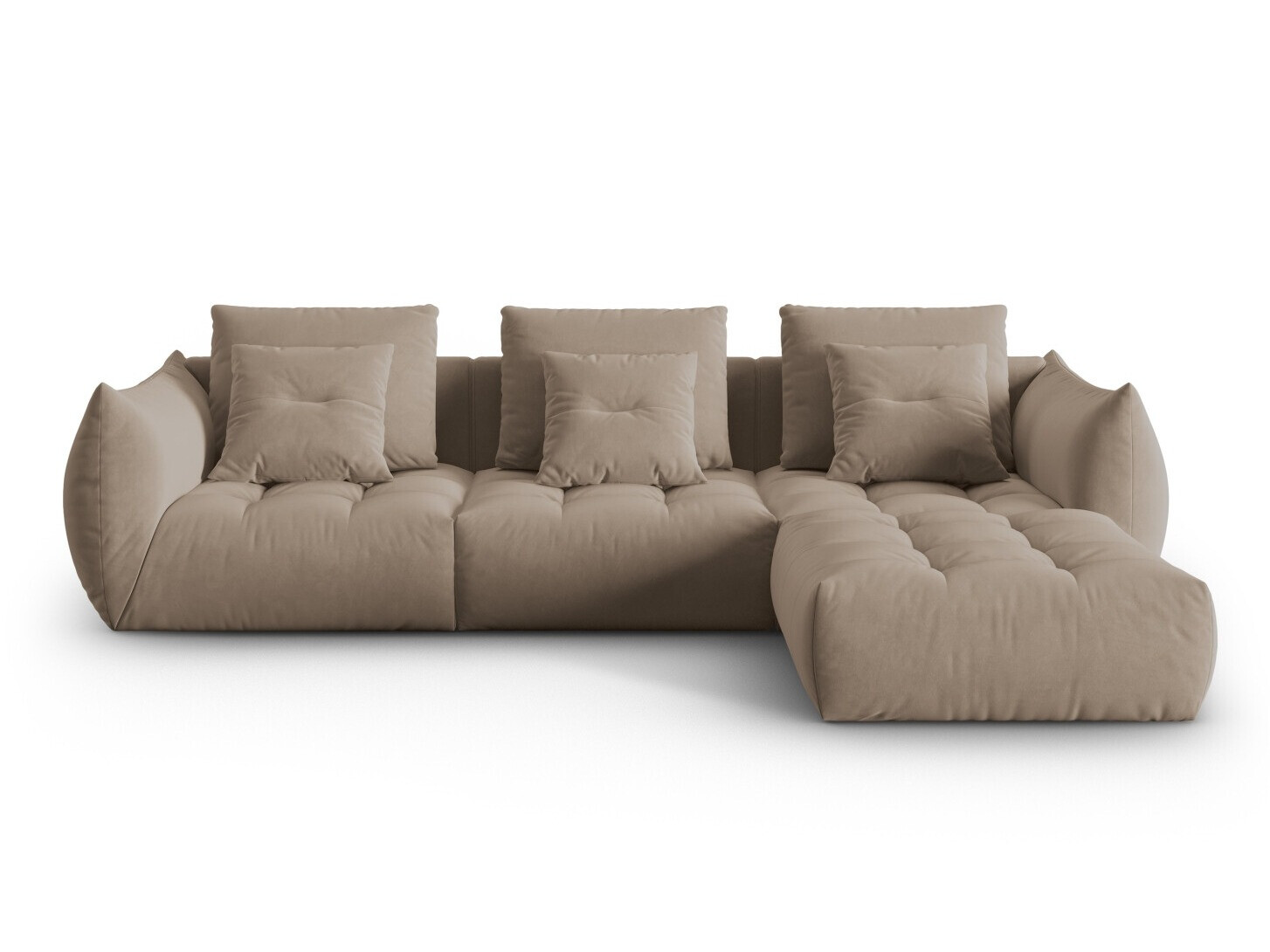 Modulinis minkštas kampas Benorli 103 (Casino Taupe)