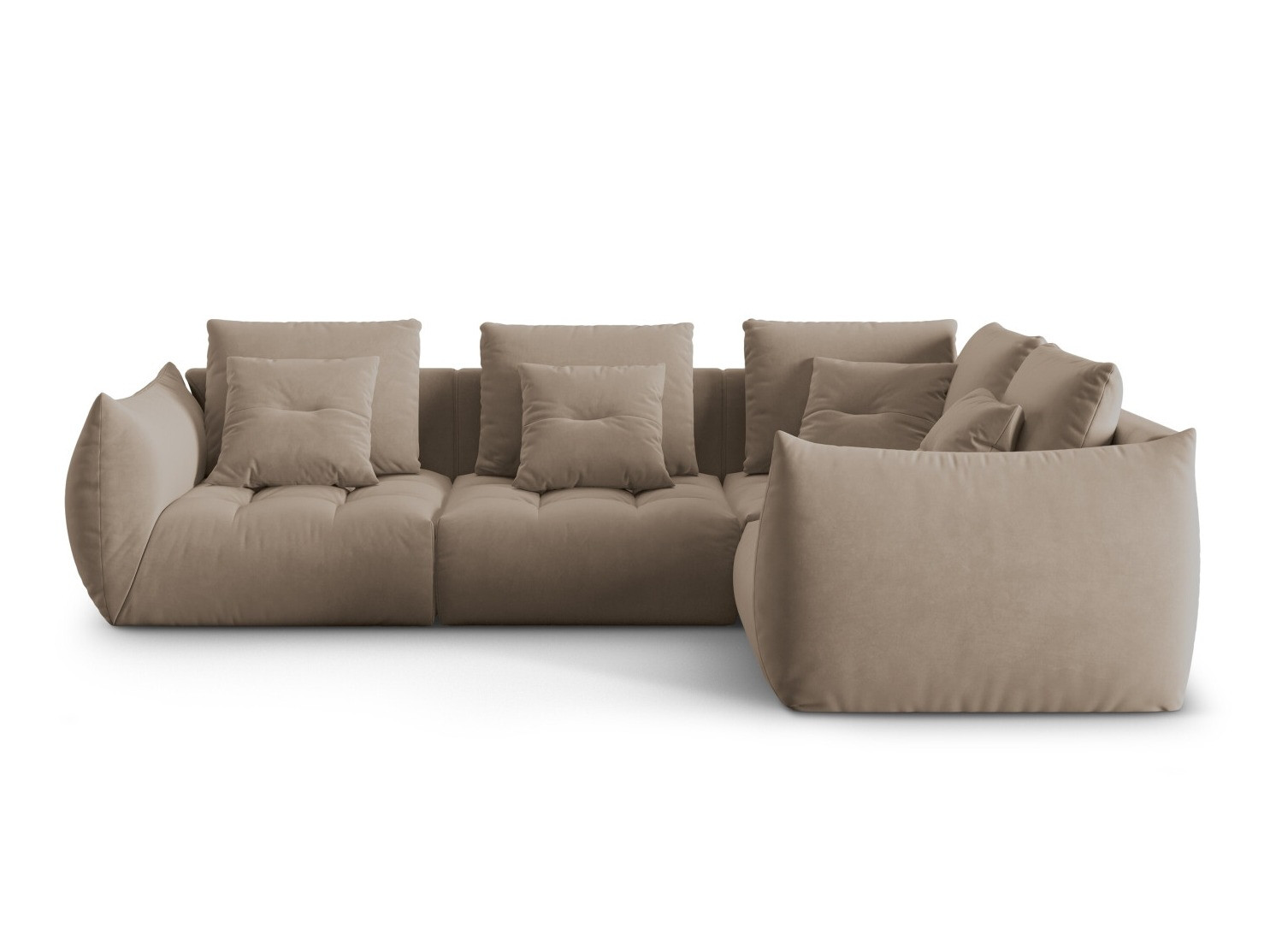 Modulinis minkštas kampas Benorli 105 (Casino Taupe)