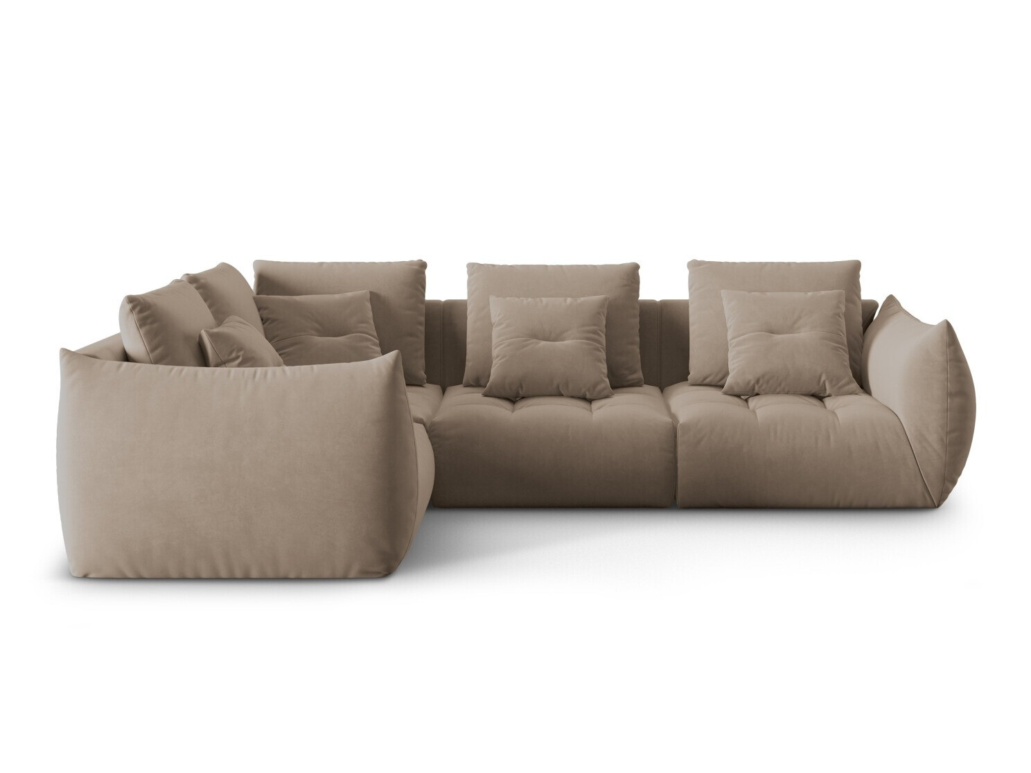 Modulinis minkštas kampas Benorli 105 (Casino Taupe)
