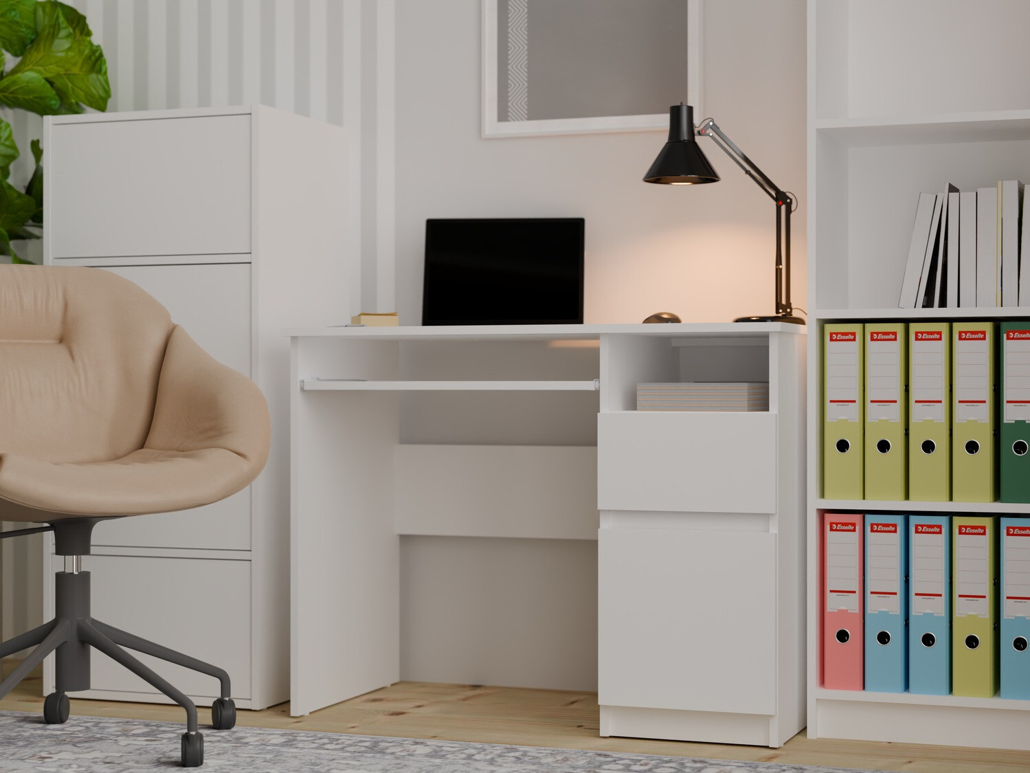 Darbo stalas Mandeville 269 (Balta)