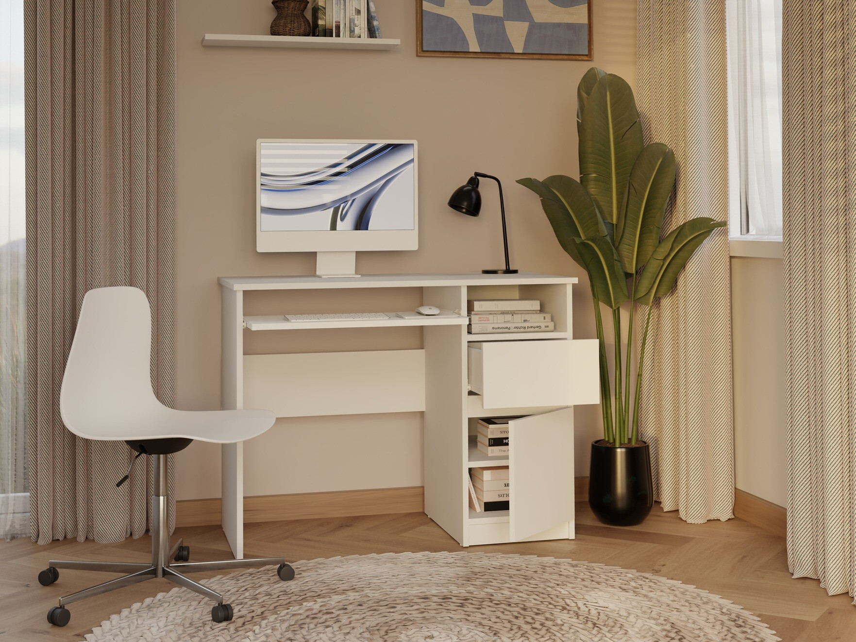 Darbo stalas Mandeville 269 (Balta)