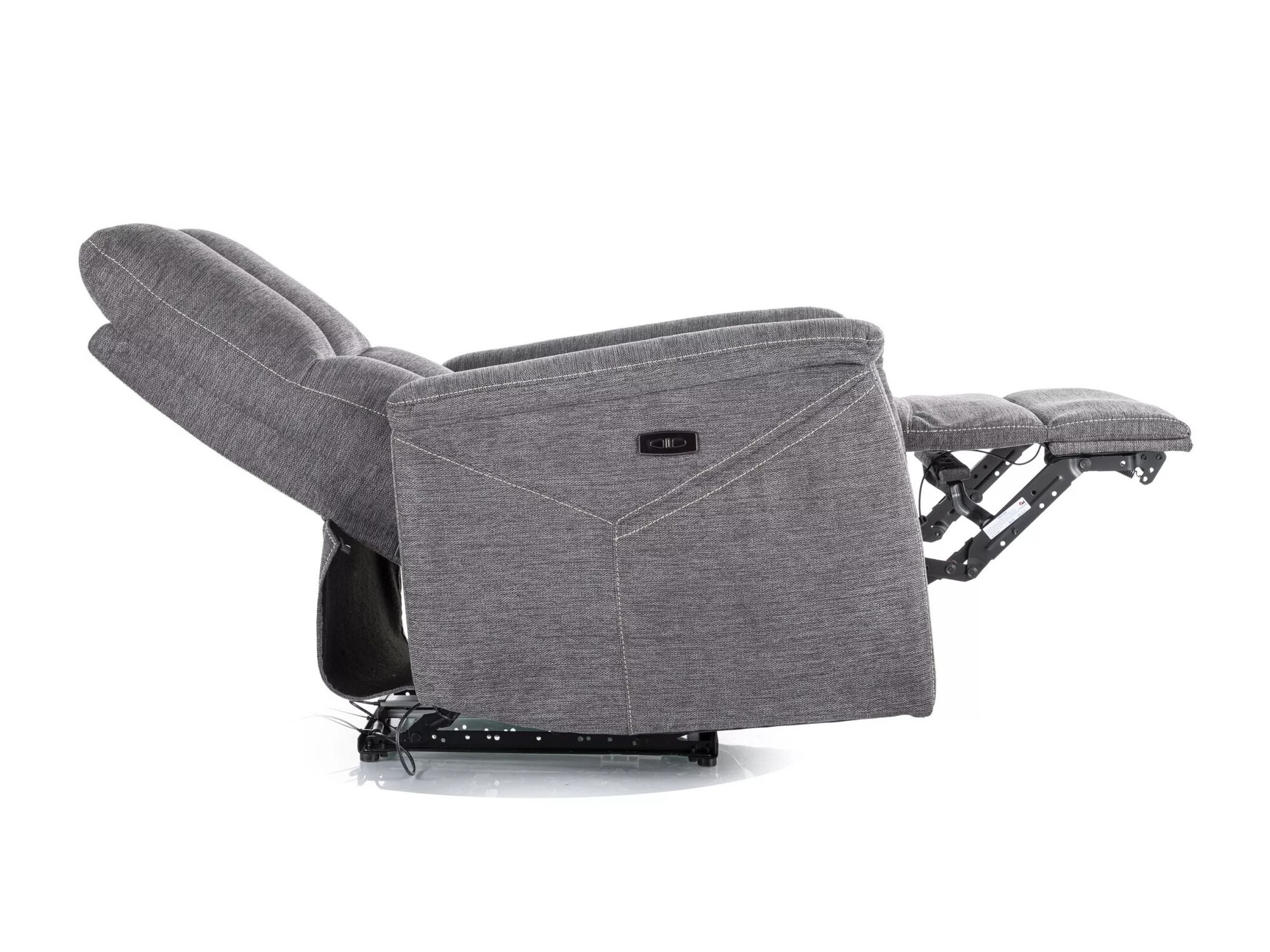 Fotelis reglaineris Detroit 707 (Tamsi pilka)