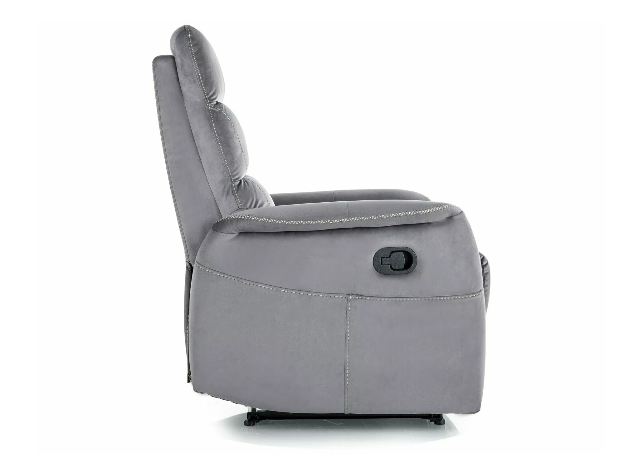 Fotelis reglaineris Detroit 710 (Tamsi pilka)