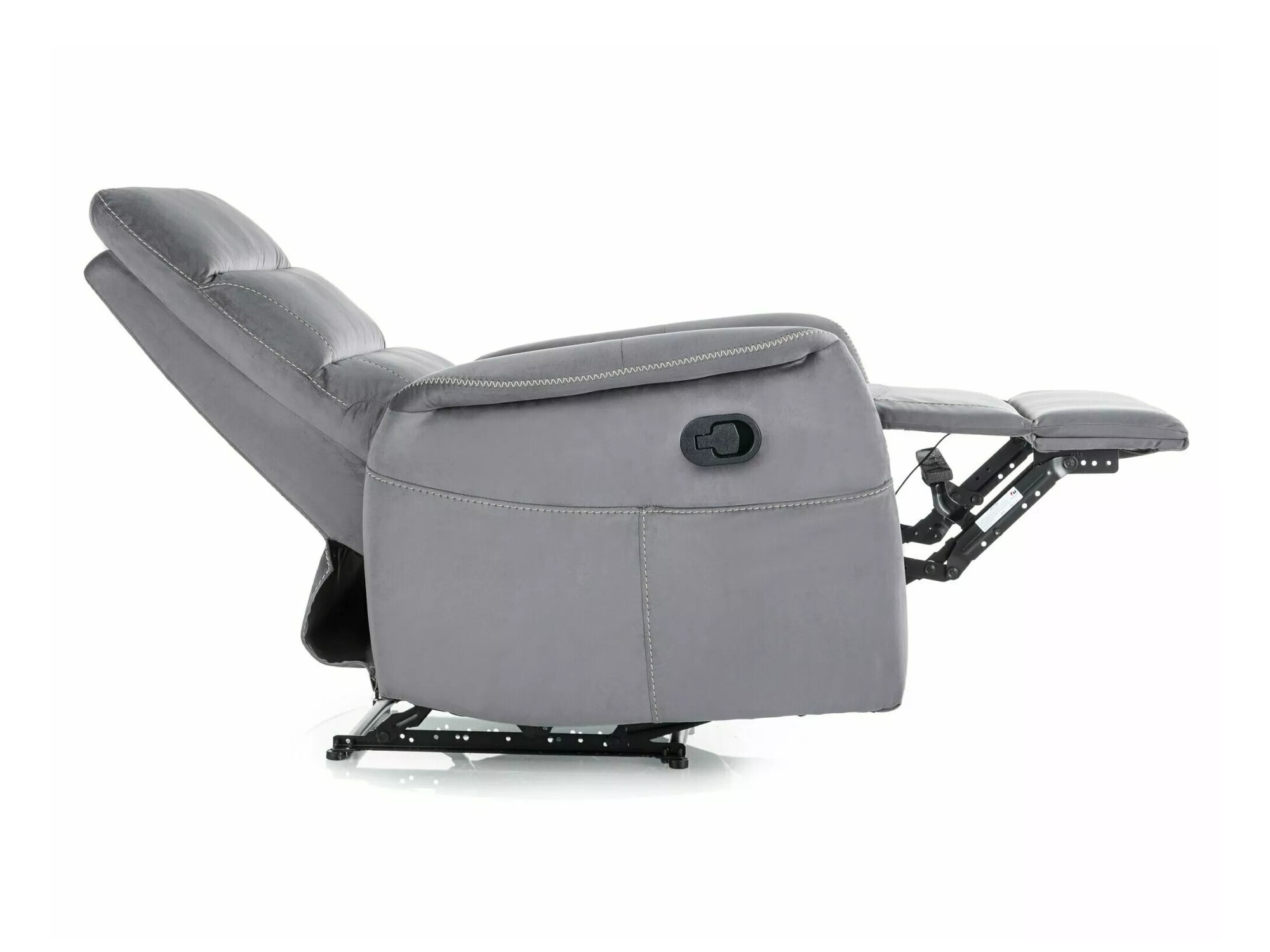 Fotelis reglaineris Detroit 710 (Tamsi pilka)