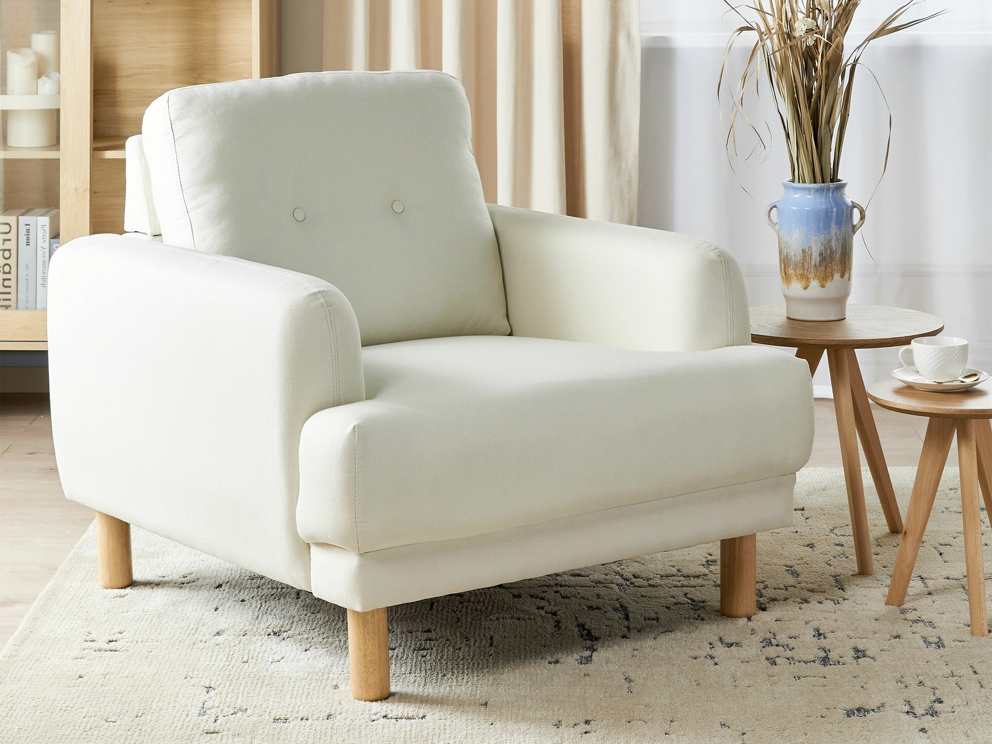 Fotelis Berwyn 2585 (Kreminė)