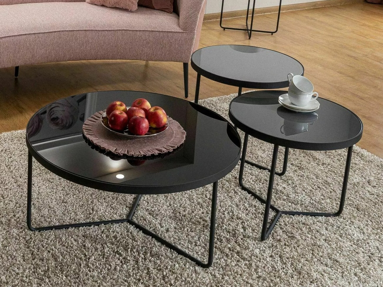 Žurnalinių staliukų komplektas Detroit 719