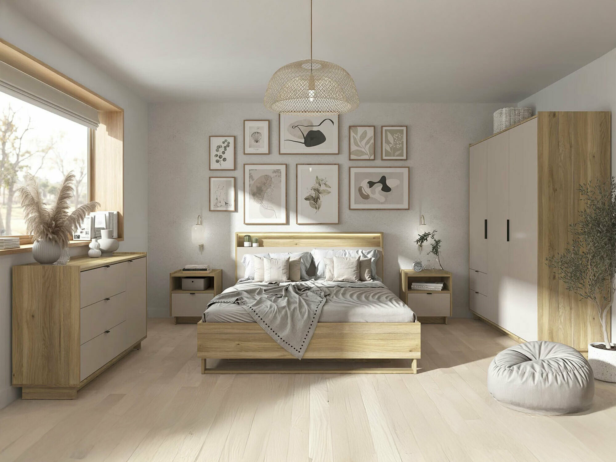 Miegamojo komplektas Lorlivo 104