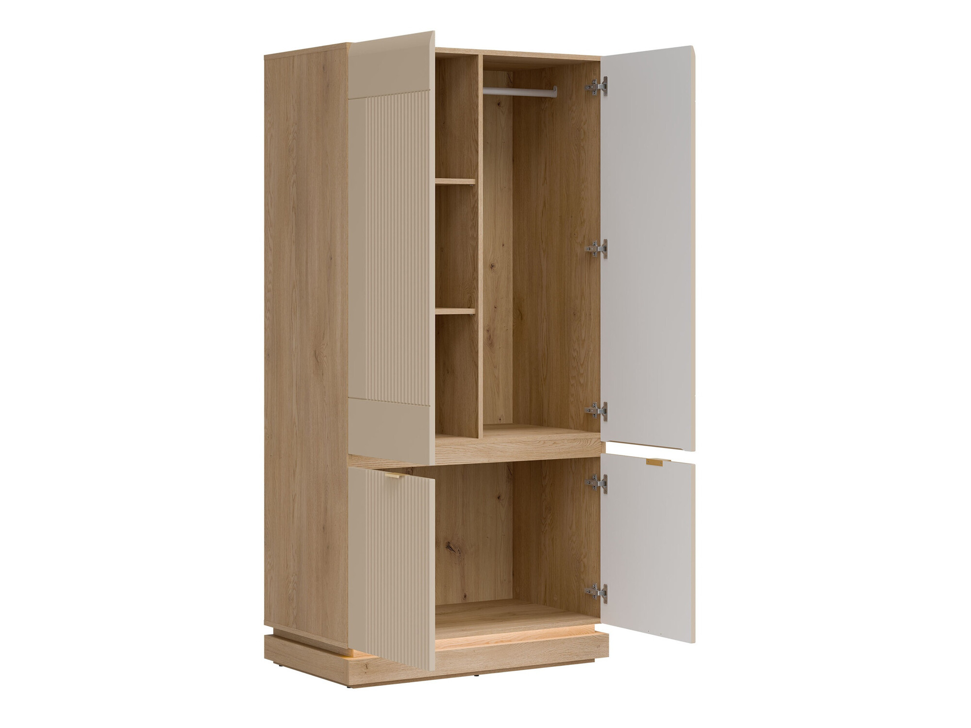 Miegamojo komplektas Teselbu 117 (Kašmyras + Ąžuolas)