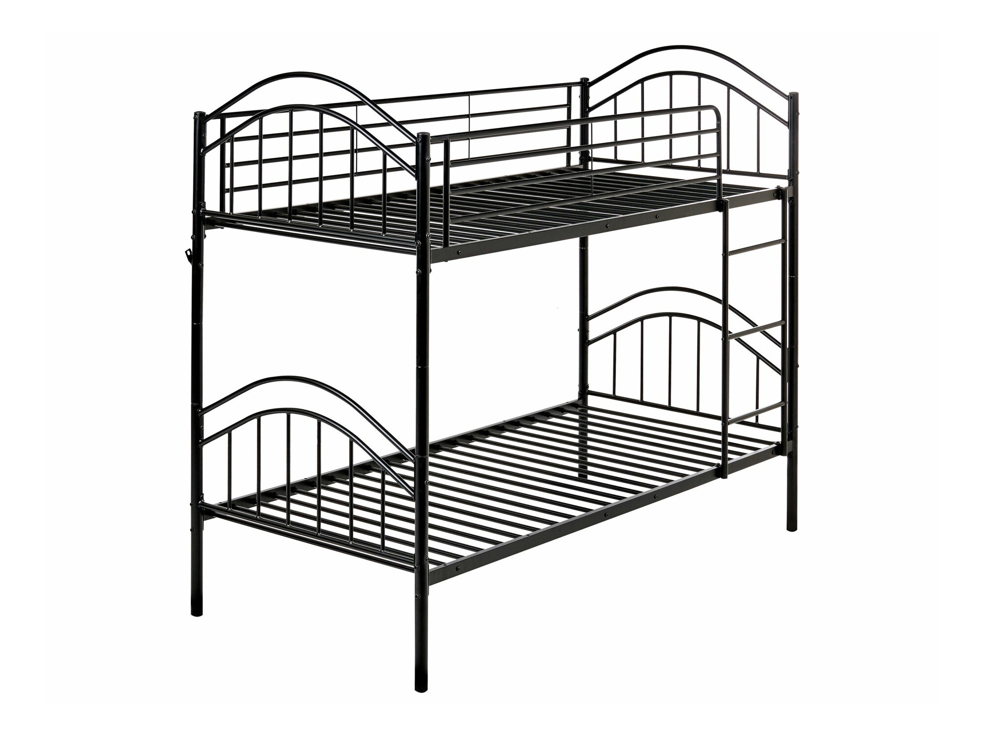 Dviaukštė lova Berwyn 2634 (Juoda)