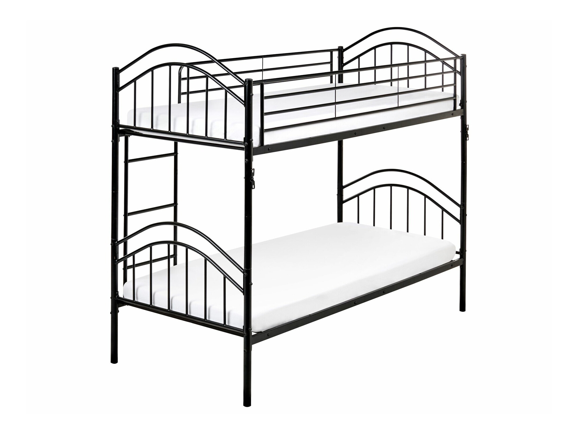 Dviaukštė lova Berwyn 2634 (Juoda)